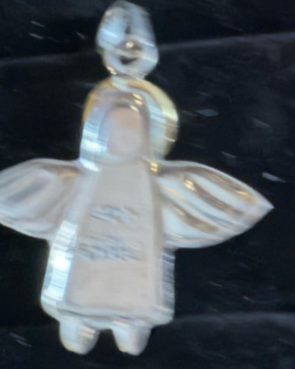 Vintage sterling silver 925 Mexico angel pendant