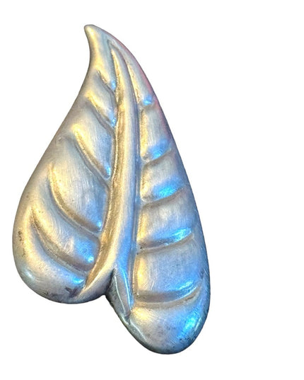 Vintage Los Castillos Sterling silver 925 Taxco Mexico leaf brooch