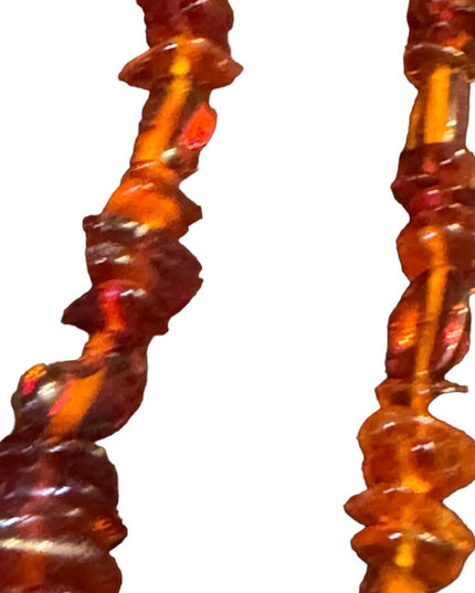 Vintage Honey Amber lovely bead necklace