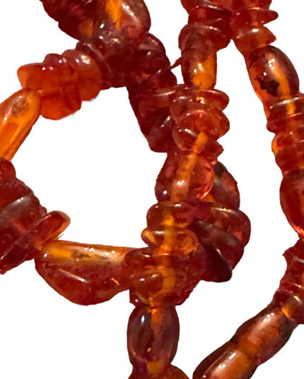 Vintage Honey Amber lovely bead necklace