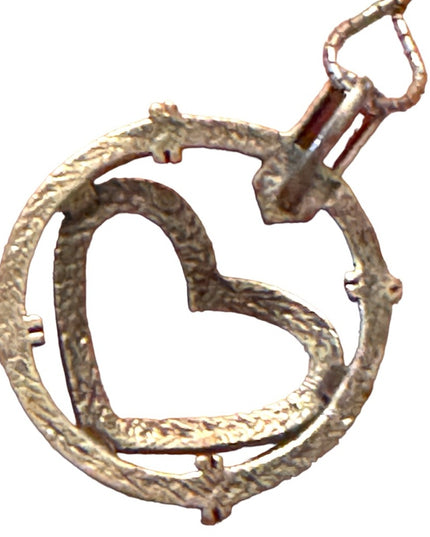Sterling silver 925 fancy marcasite heart amethyst pendant necklace