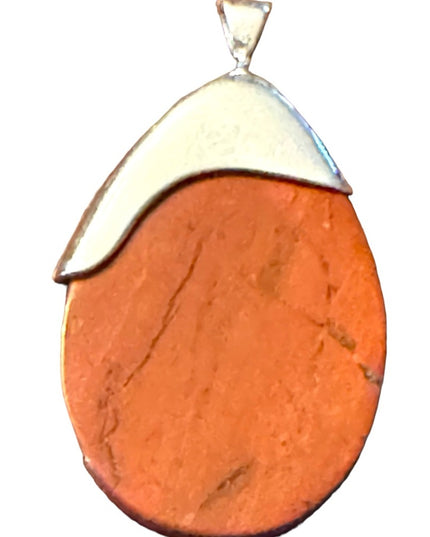 RLM Studio 925 sterling silver Jasper teardrop pendant