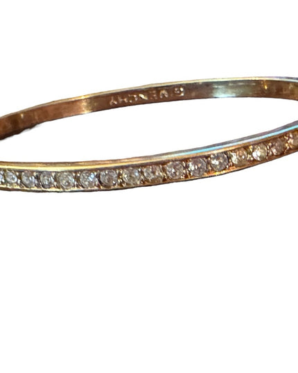Lovely GIVENCHY Gold finish CZ bangle HQ Bracelet
