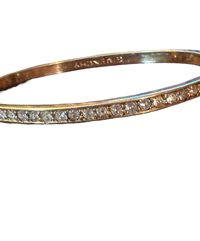 Lovely GIVENCHY Gold finish CZ bangle HQ Bracelet