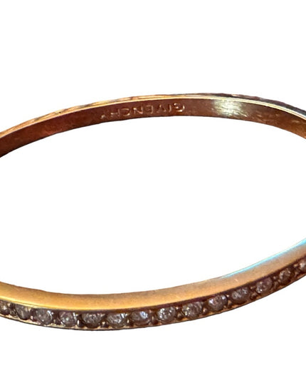 Lovely GIVENCHY Gold finish CZ bangle HQ Bracelet