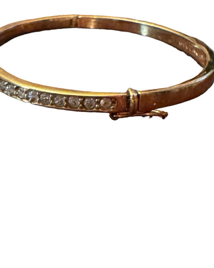 Lovely GIVENCHY Gold finish CZ bangle HQ Bracelet