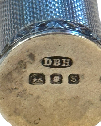 Art Deco sterling silver 925 Euro stamped Lipstick holder
