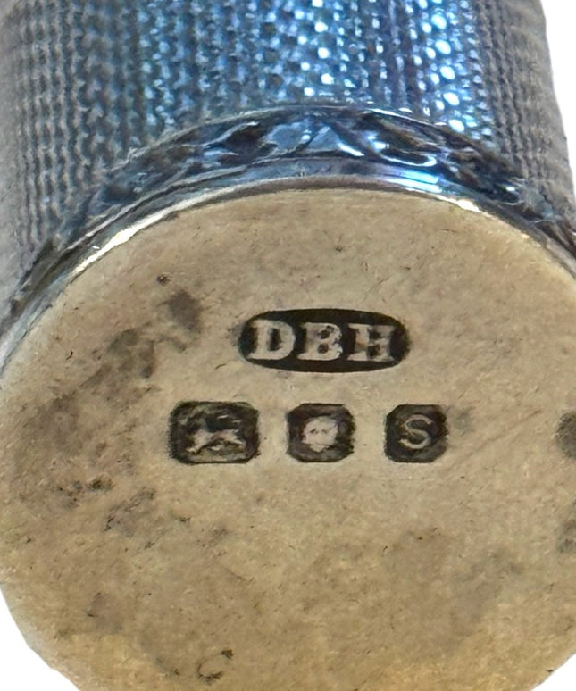 Art Deco sterling silver 925 Euro stamped Lipstick holder