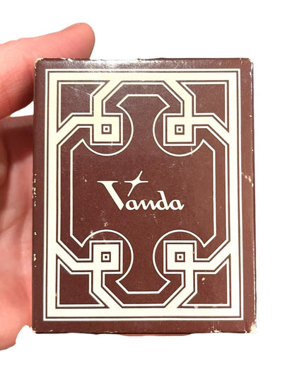 Vintage 1970s Vanda Cameo Perfume ring Adjustable in BOX’