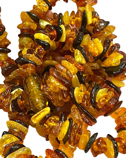 Vintage Baltic Amber bead necklace appx 1970s