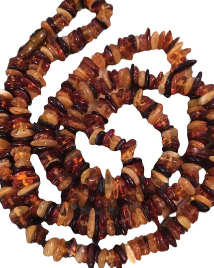 Vintage Baltic Amber bead necklace appx 1970s