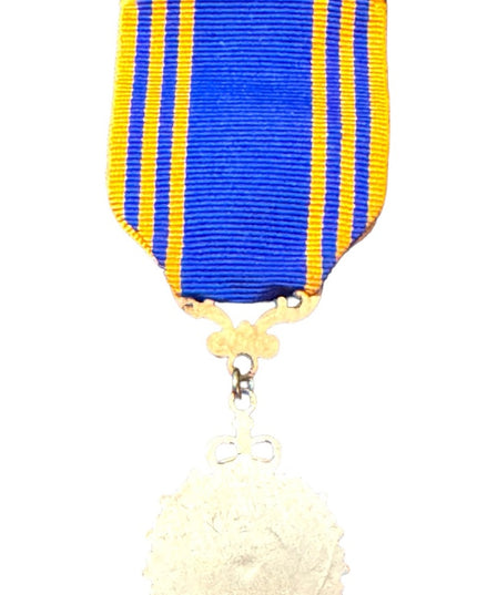 Vintage brass Past officer LEGION Metal ribbon