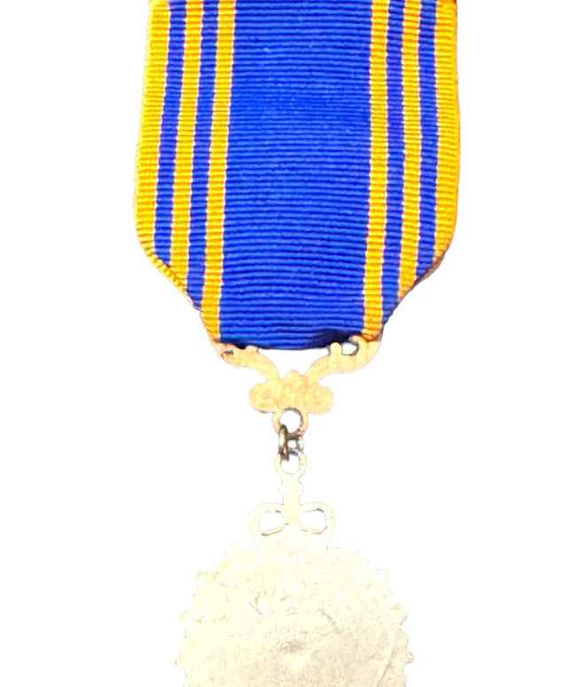 Vintage brass Past officer LEGION Metal ribbon