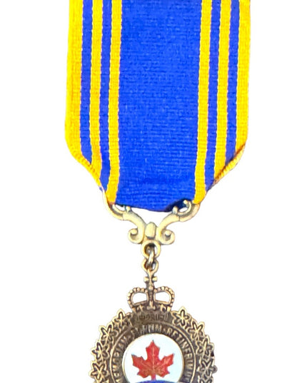 Vintage brass Past officer LEGION Metal ribbon