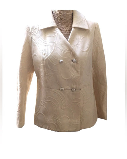 Italian Vintage Modyva Heavy cream winter coat