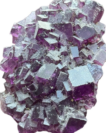 Vintage chunk of Purple Fluorite Stone specimin