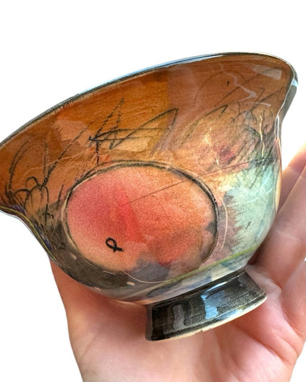 Art John Ikeda Master pottery Japanese Canadian Pottery decor collectible