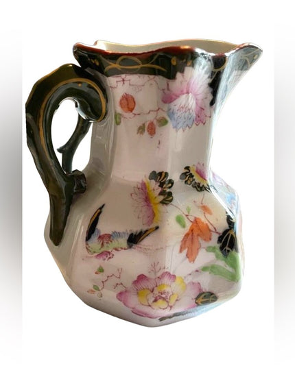 RARE MASONS ENGLAND PITCHER JUGS Set of 4 pcs Antique Asian  Ironstone