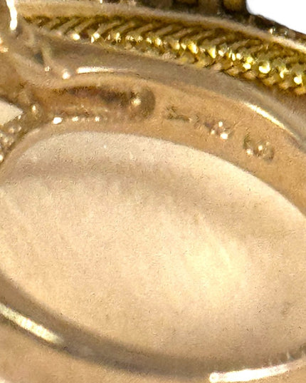 OMG stunning sterling silver peridot amethyst fancy cocktail dinner ring