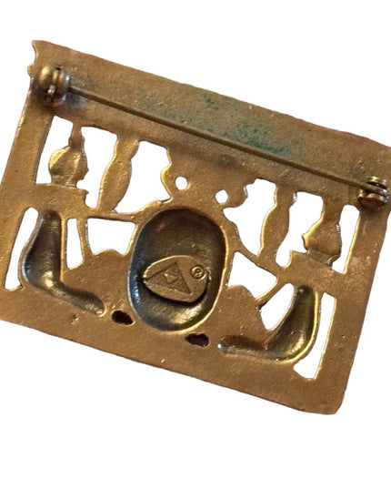 Egyptian Scarab Pectoral Brooch - Egyptian New Kingdom Museum reproducti…