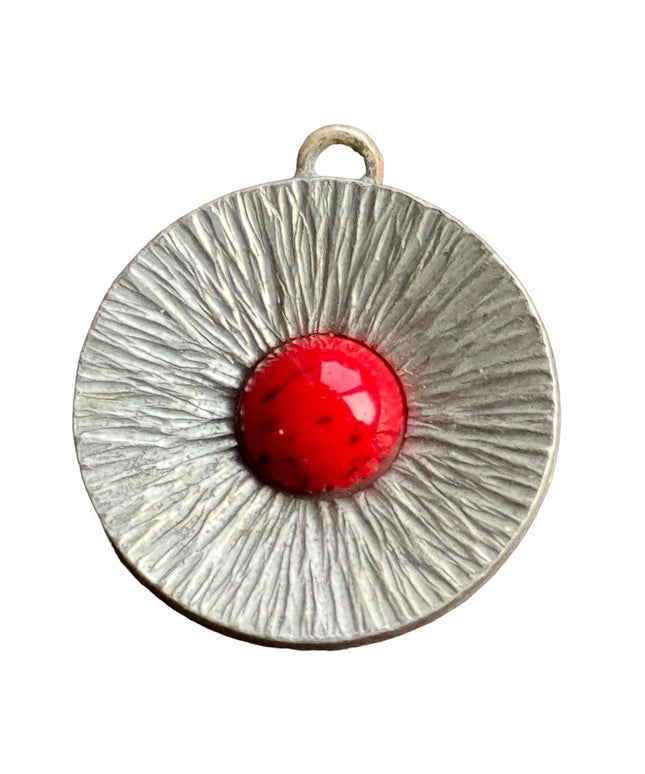 Vintage mid century Jerjen Jensen Modernist charm pendant