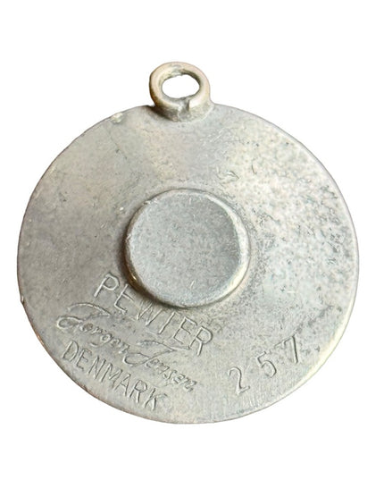 Vintage mid century Jerjen Jensen Modernist charm pendant