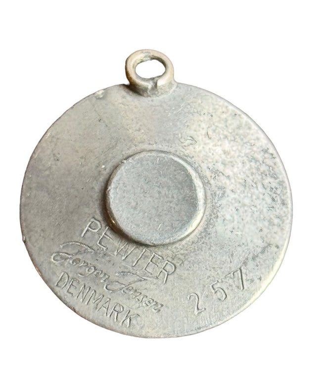 Vintage mid century Jerjen Jensen Modernist charm pendant