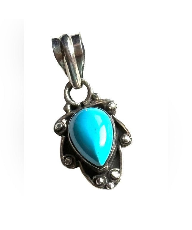 Vintage Southwestern style Sterling silver 925 pendant