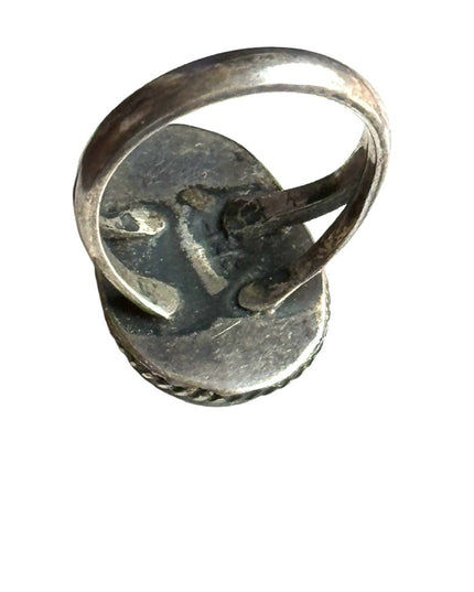 Vintage handmade sterling silver 925 Southwestern Native American ring
