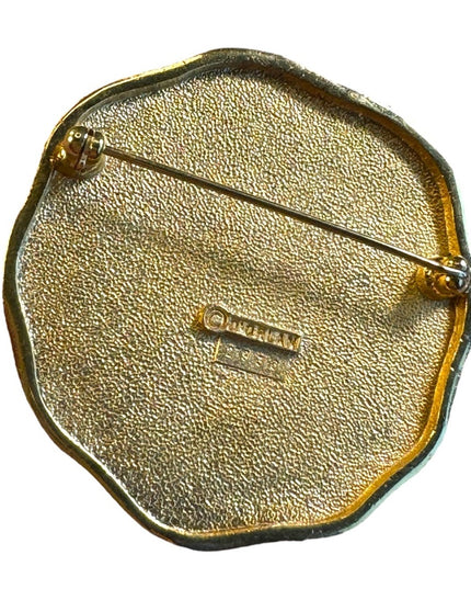 Large Fancy DORLAN Brooch Vintage good finish