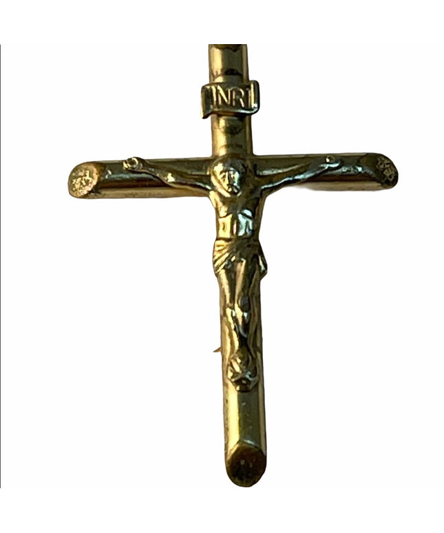 Vintage 14k Gold filled Crucifix pendant