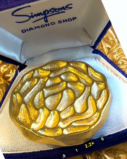 Large Fancy DORLAN Brooch Vintage good finish