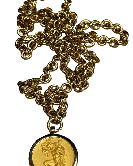 GIOIELLI MADE IN ITALY Necklace Denario Luna Grand Tour collection ITALY ROME