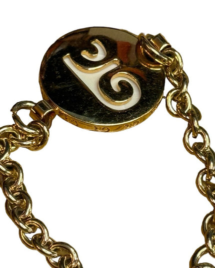 Stunnimg Italy ROME Grand Tour Collection gold plated Hercules Bracelet link
