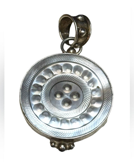Sterling silver 925 imported JSVR Necklace pendant mother of pearl