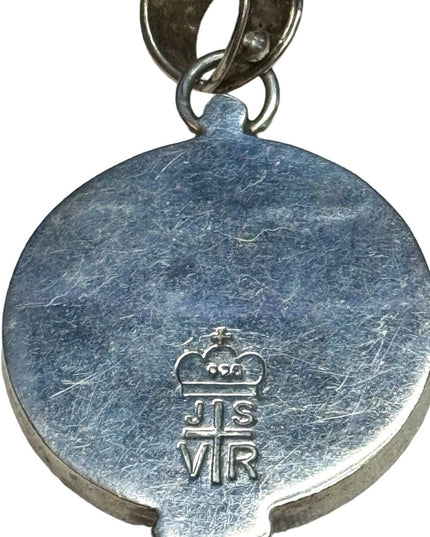 Sterling silver 925 imported JSVR Necklace pendant mother of pearl