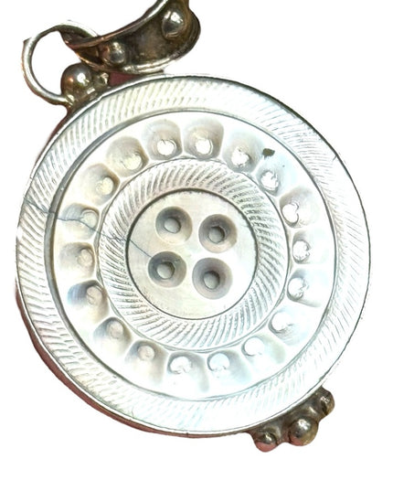 Sterling silver 925 imported JSVR Necklace pendant mother of pearl