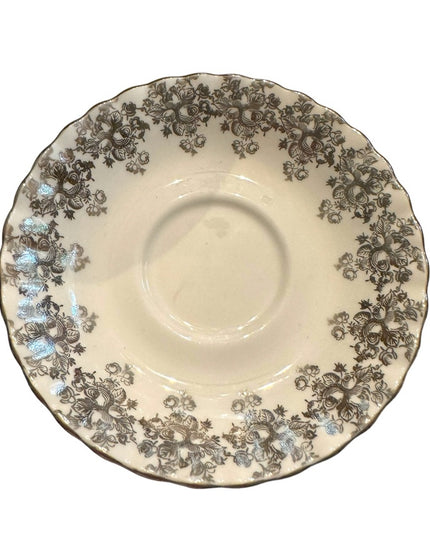 Vintage Royal Albert 25th silver anniversary tea cup set