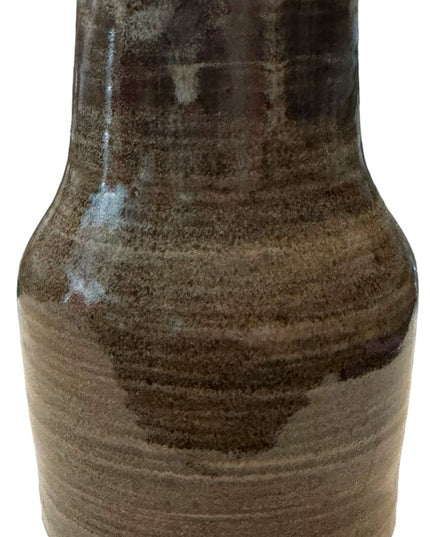 Vintage Blue Gray hues handmade pottery water juice jug