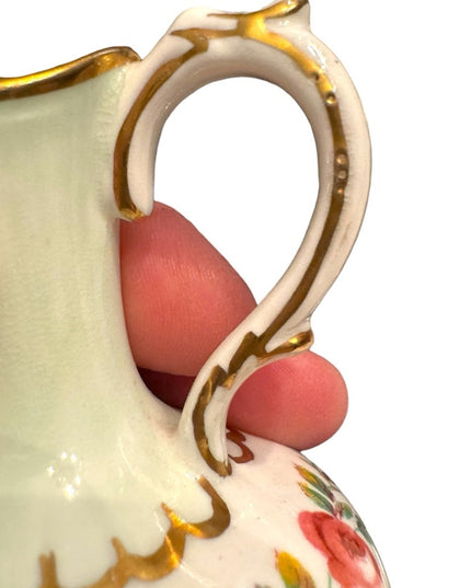 Vintage Paragon mini pitcher vase floral england 1940s