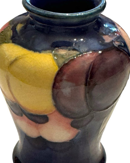 Moorcroft Wisteria Vase, 1930s Floral Rare collectible