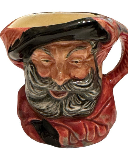 Vintage Royal Doulton Falstaff ceramic Toby Mug Mini