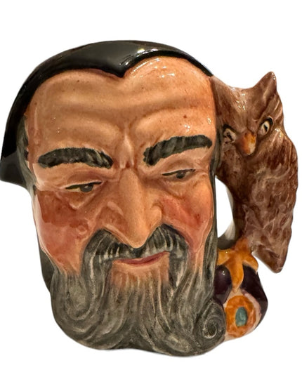 Vintage 1959 Merlin Royal Doulton mini cup Toby mug