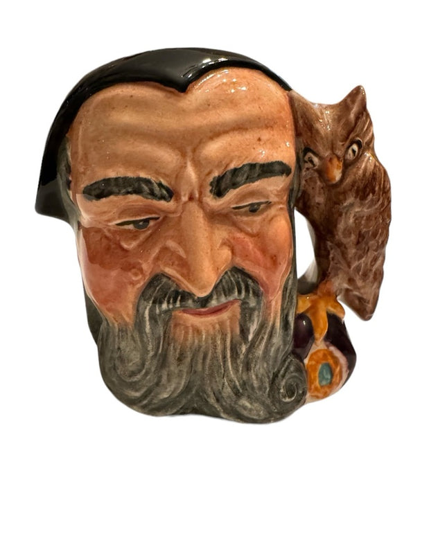 Vintage 1959 Merlin Royal Doulton mini cup Toby mug