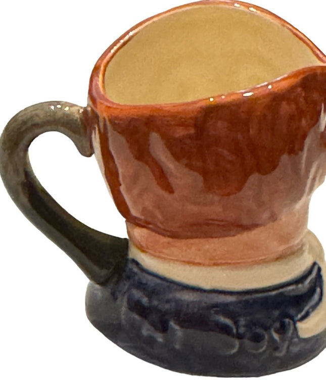 Vintage Fat Boy Royal Doulton Jug Toby Mug mini  2.5”