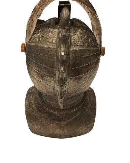 Vintage 1960s Dynasy Medieval KNIGHT Metal Lighter Bar accessory