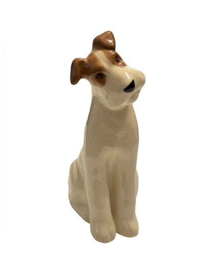 Vintage made in England bone China  dog figurine 5”