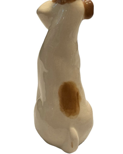 Vintage made in England bone China  dog figurine 5”