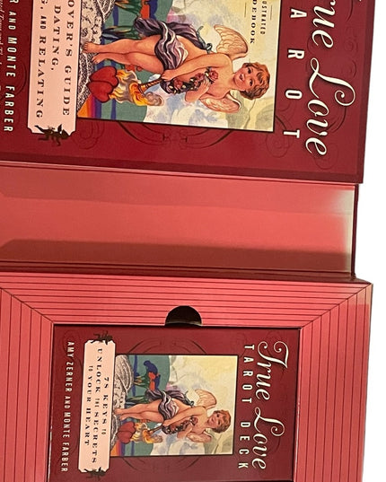 True Love Tarot Book & Cards Zerner Like New