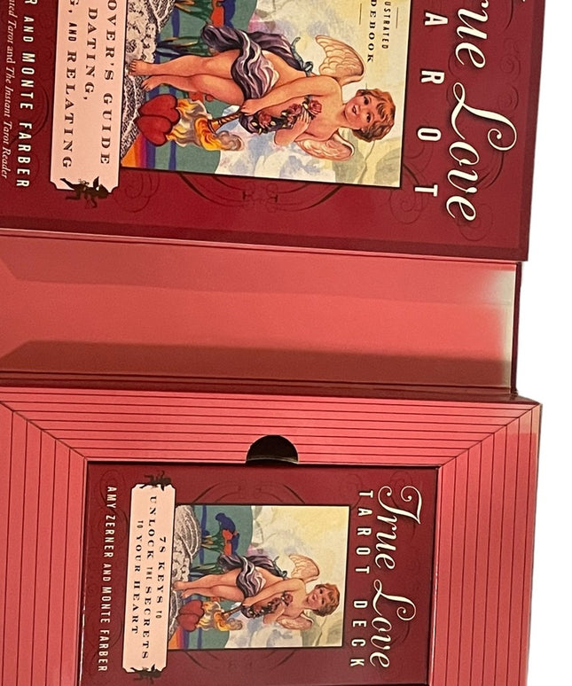 True Love Tarot Book & Cards Zerner Like New